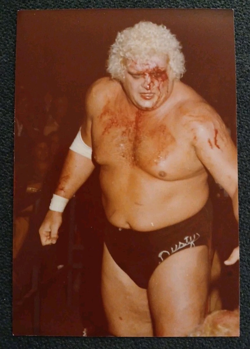 ?1️⃣9️⃣8️⃣0️⃣s Original Dusty Rhodes 3.5x5 Photo vintage 