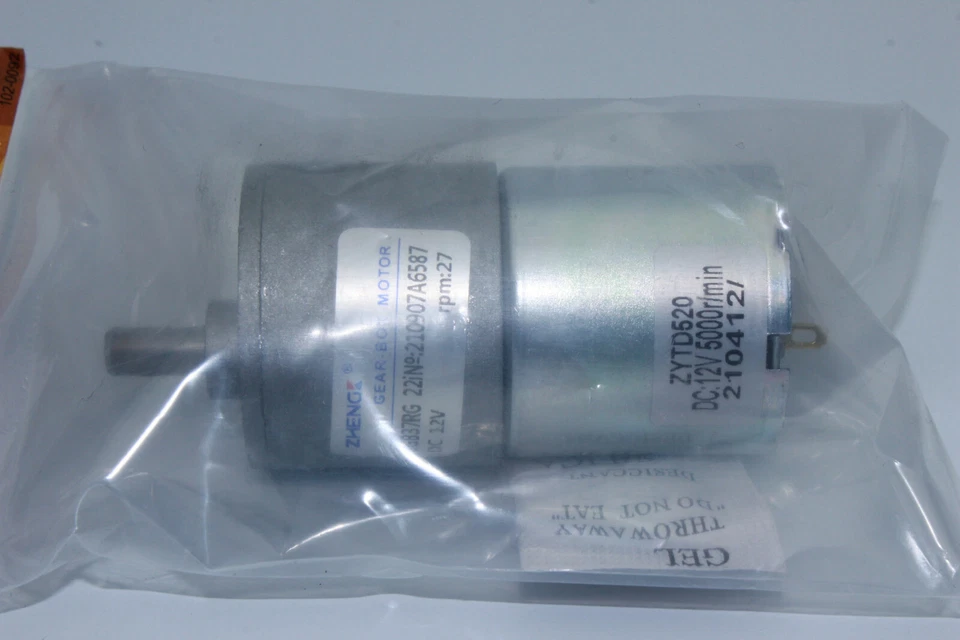 Rc4wd Motor for Drive Excavator 4200 XL 27 RPM Gear Motor NEW OVP - Image 3 of 4