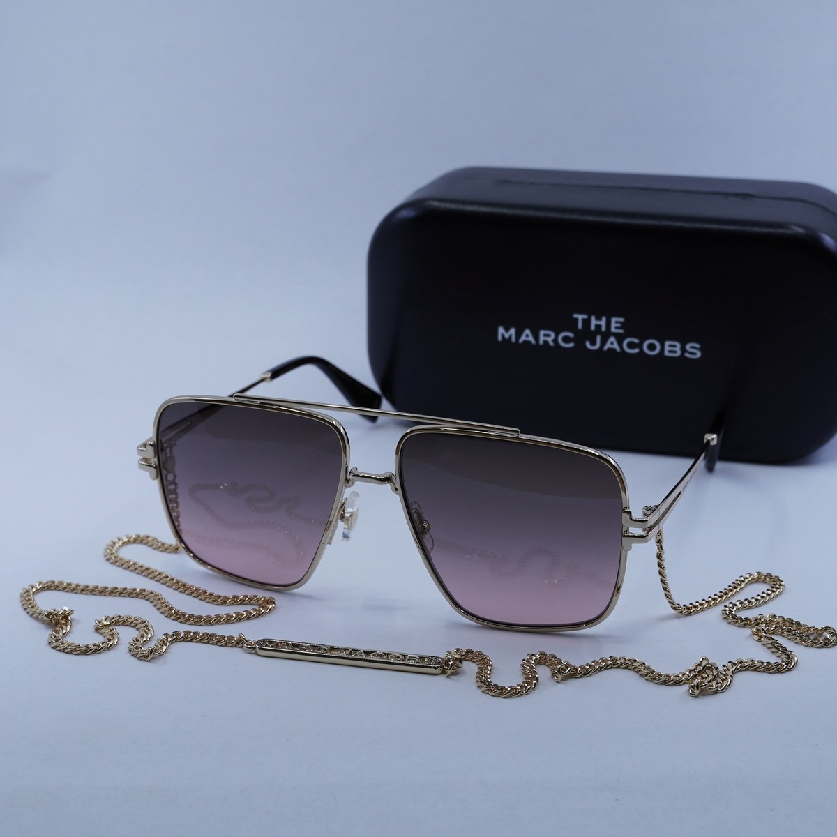Marc by Marc Jacobs Purple and Gold Sunglasses Marc Jacobs Marc336 Sunglasses main image 3