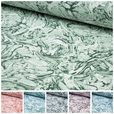 Baumwollstoff ''Waves'' Stoff METERWARE | ab 50 x 240 cm | 100% Baumwolle