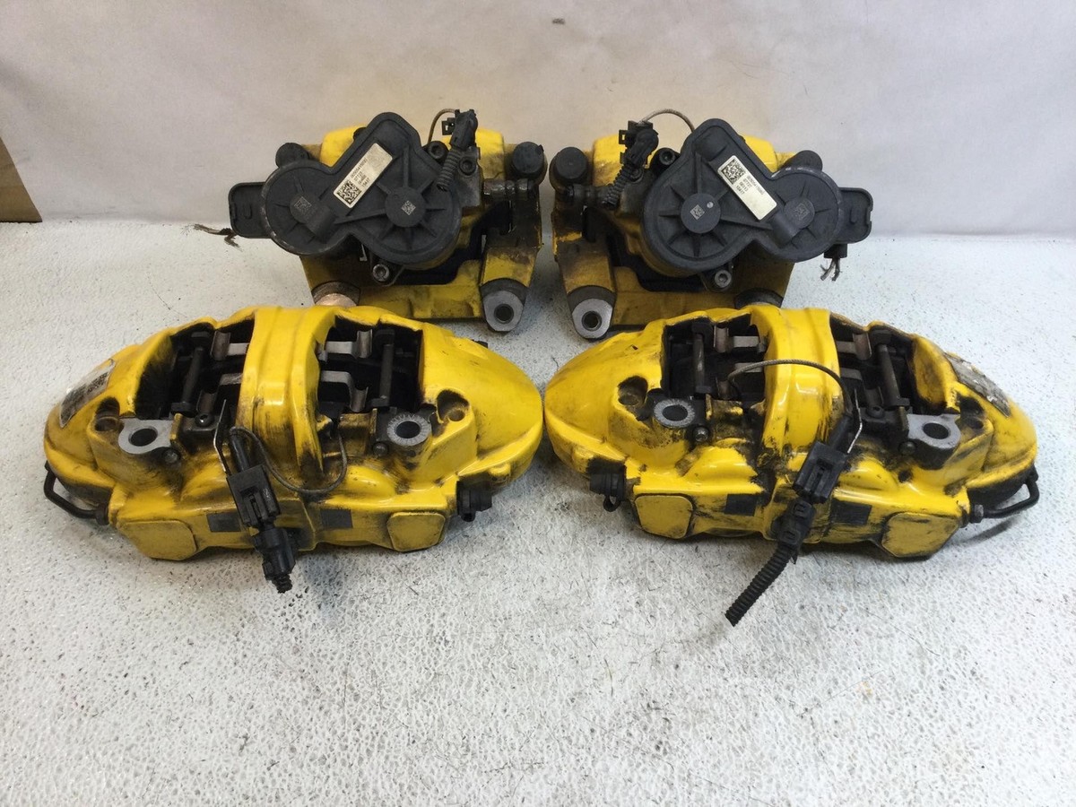 18 ALFA ROMEO STELVIO Caliper set of 4 yellow | eBay