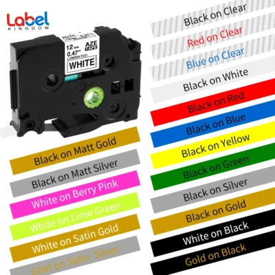 Kompatibel mit TZe-231 Brother P-Touch Bänder 12mm für Brother TZe Schriftband