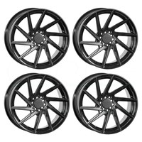18x8.5/18x9.5 F1r F29 10h 5x114.3/5x120 38/38 Double Black Wheels Set(4) on sale 18x8.5/18x9.5 F1r F29 10h 5x114.3/5x120 38/38 Double Black Wheels Set(4) on sale