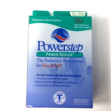 Powerstep Power Heeler Supportive Heel Cushion Pain Relief Small Adult