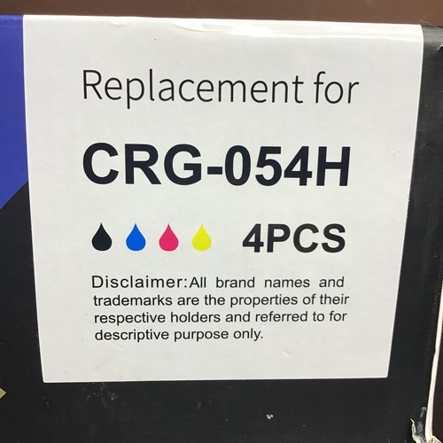 LEMERO 054H 054 Toner Cartridge Set Compatible Replacement for Canon 054H 054 - 第 3/3 張圖片