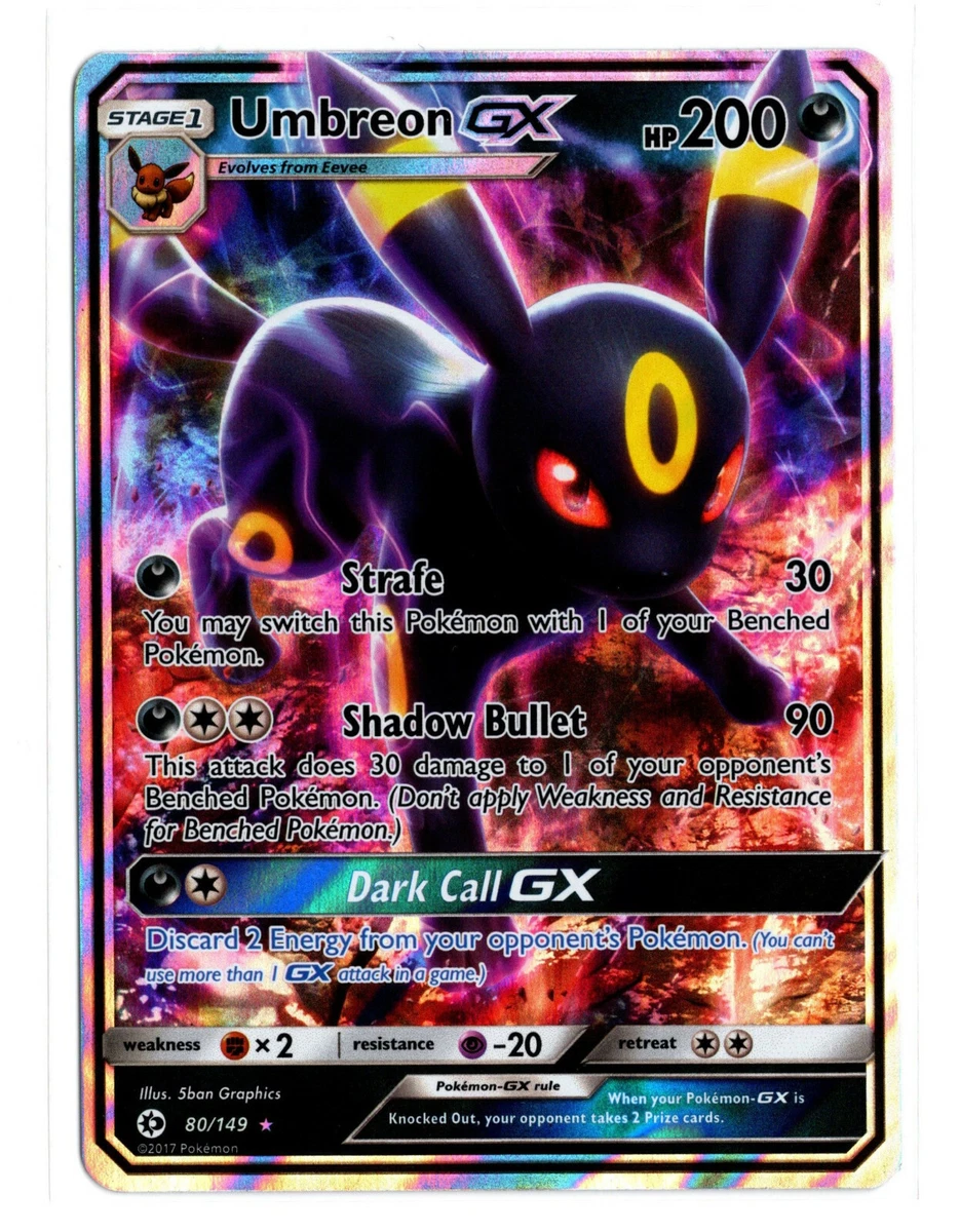 Umbreon-GX (80/149), Busca de Cards