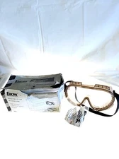 Encon 600 SERIES GREY High Impact Chemical Splash Protective Safety Goggles G145