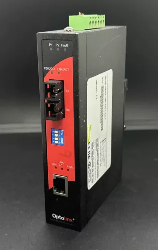 Antaira Technologies Optolinx IMP-100A-S3-T Industrial PoE Media Converter