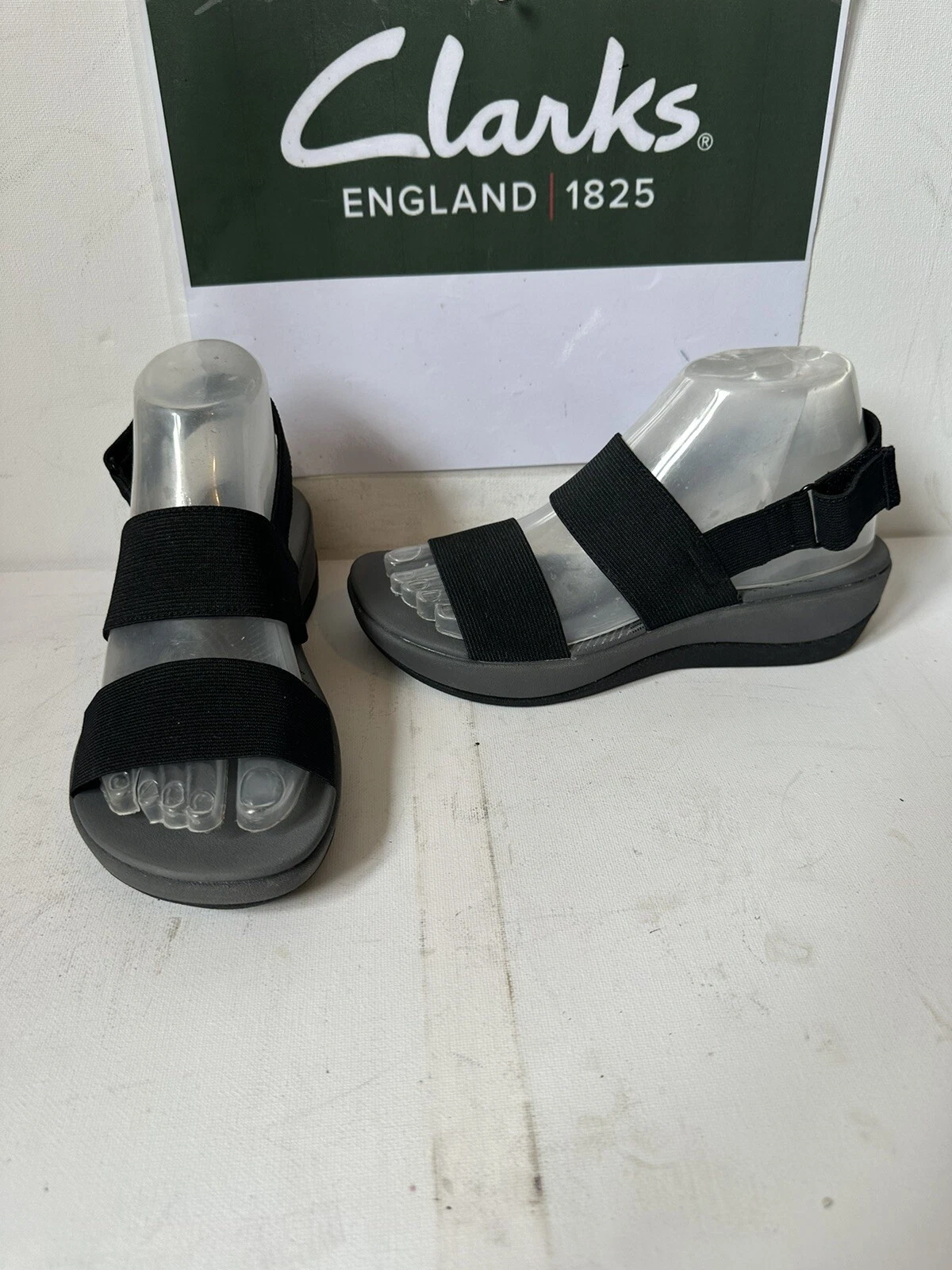 Sandali comodi Clarks taglia UK 4 5 EU 37 5 colore nero