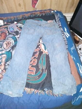 Levis 527 Jeans Mens 36x32 Boot Cut Blue Denim Pants Work USA Low Rise Cotton