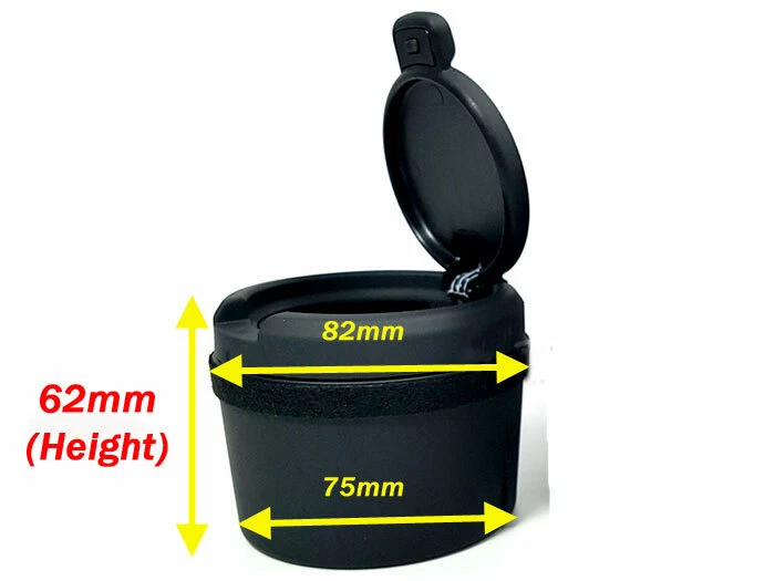 Portable Ashtray (Height 62mm) for 2013 2014 2015 2016 2017 Hyundai Elantra GT - Image 2 of 2