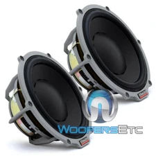 DYNAUDIO ESOTAR E650 6.5" 200W RMS 4 OHM AUDIOPHILE MIDWOOFERS SPEAKERS PAIR NEW