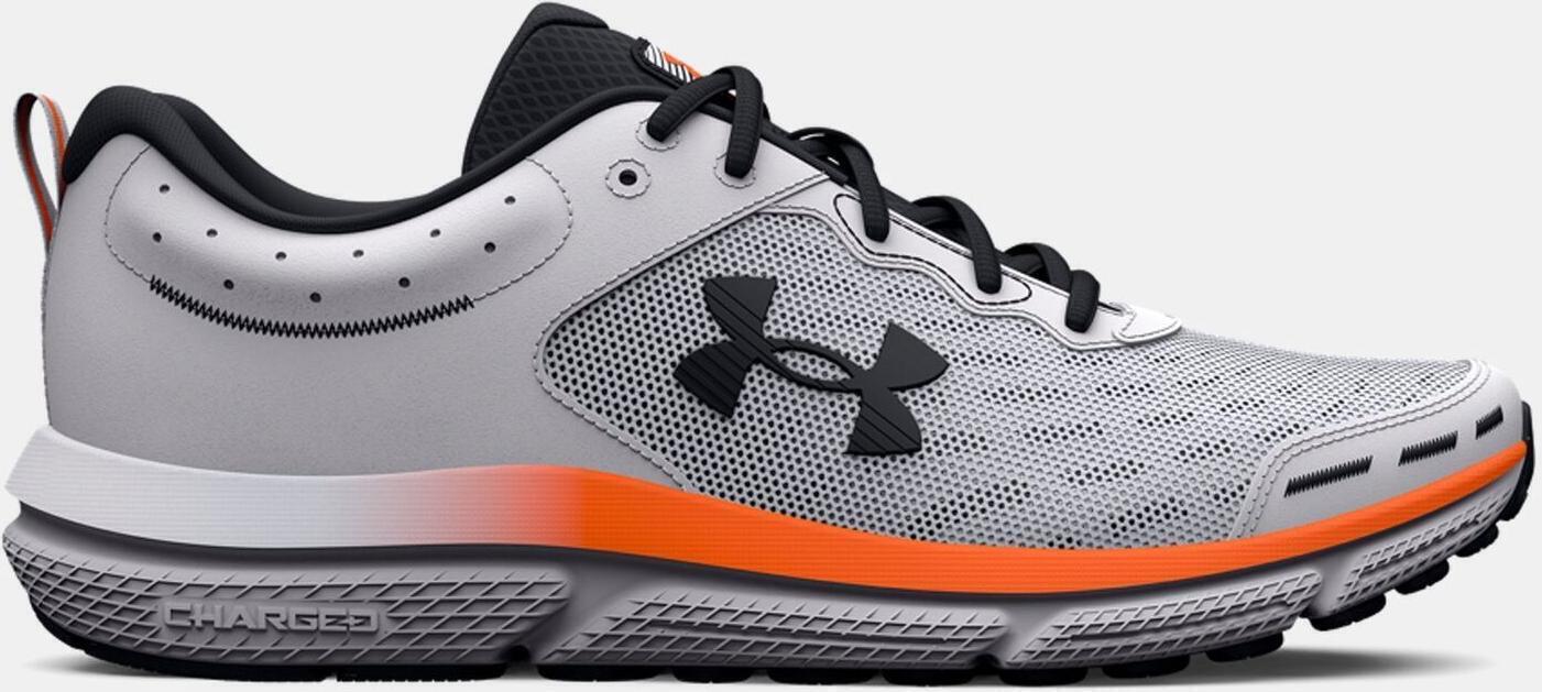 Under Armour UA Charged Assert 10 Shoes Gray / Orange Mens Size 8 NEW Under Armour Men main image 3