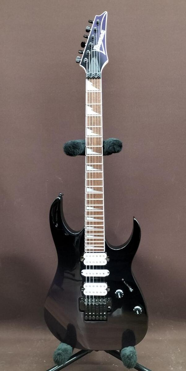 Ibanez RG470DX Electric Guitar Black Used Shipping From Ibanez RG470DX Electric Guitar Black Used Shipping From