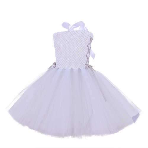 Mädchen Halloween Geisterbraut Cosplay Kostüm Kleid Schleier Vampir Tüll Kostüm - Bild 9 von 16