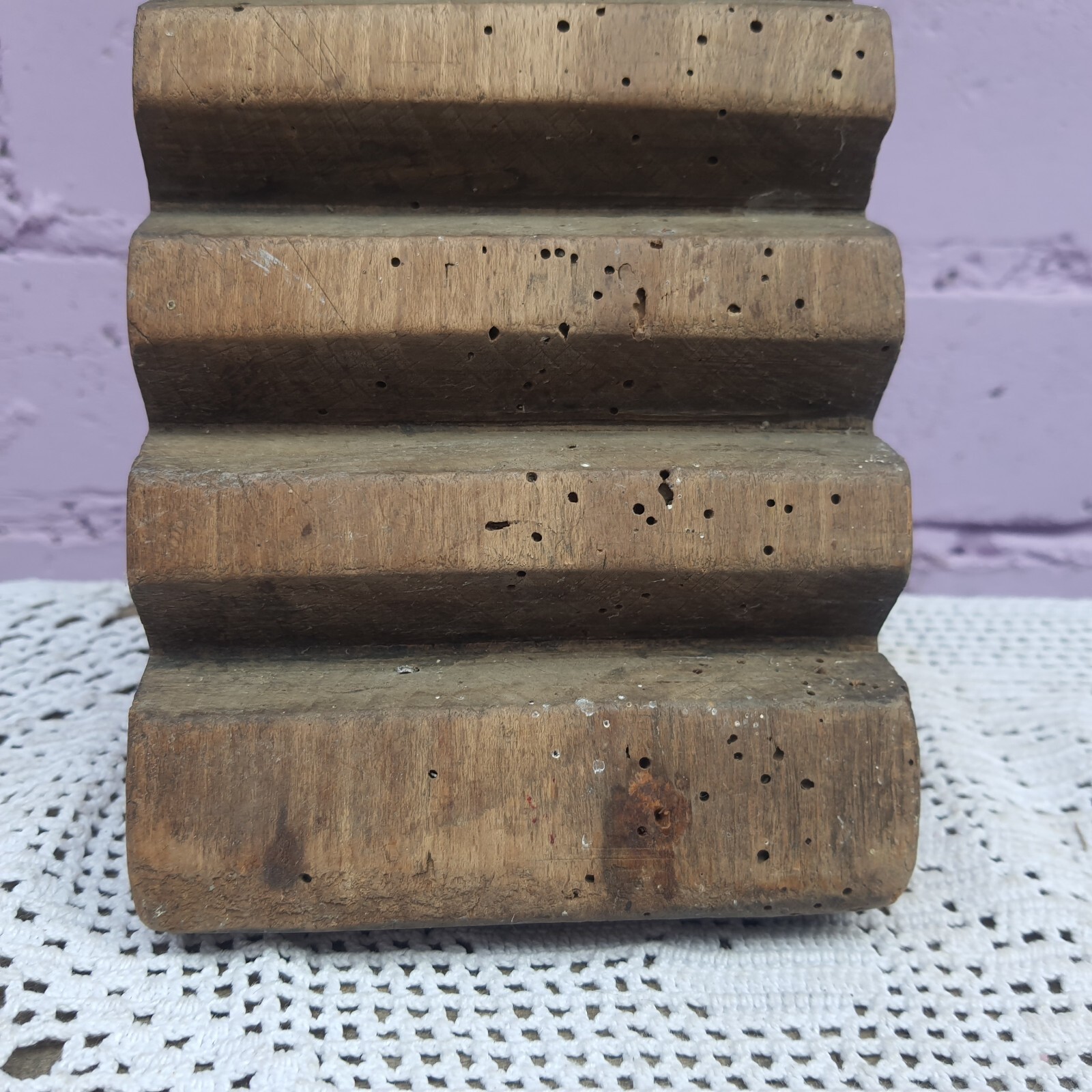 Antique primitive carved wooden mangle boards .Washboards Antique