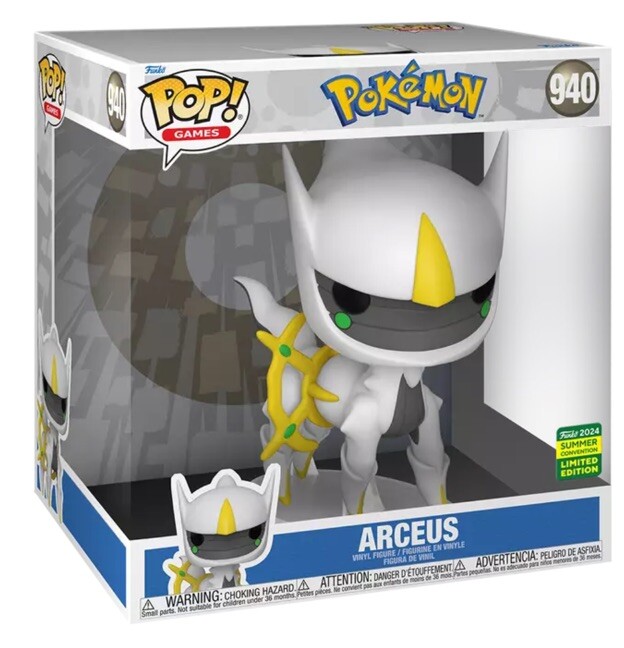 Funko Pop! Arceus 2024 SDCC Summer Convention Exclusive Pokemon | eBay