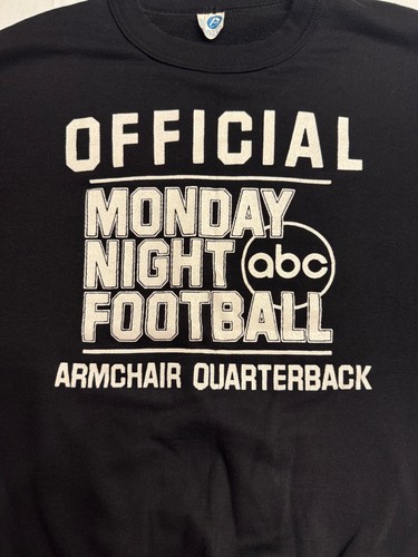Used Monday Night Football ABC Official Armchair Quarterback Sleeveless Sweater - Picture 5 of 24