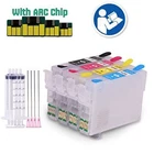 Refillable ink cartridge Fits Epson 29/29XL- XP-455 XP-255 XP-352  XP-355 XP-452