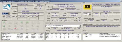 Fujitsu Amilo Pro V2030 Vintage Win XP Laptop Celeron M 360 2GB RAM 120GB HDD - Picture 16 of 22