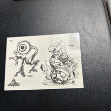 B34 Small Soldiers 1998 Inkworks T-5 Tattoo SlamFist Ocula