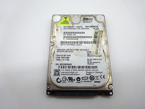 120GB SATA NOTEBOOK FESTPLATTE WESTERN DIGITAL WD1200BEVS-22UST0 2,5'' #NFP402