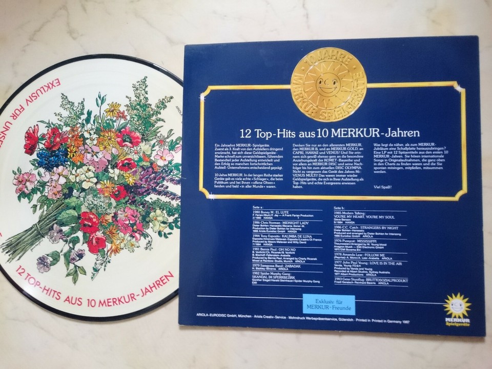 10 Years Mercury Playground Equipment Boney M Tony Esposito, Modern