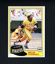 Willie Stargell 1981 Topps (HOF) Pittsburgh Pirates #380 NM-MT