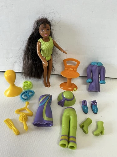 Fashion Polly Pocket Hip Stylin Dressing Room Shani 2001