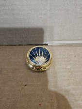 Vintage Damascene Blue And White With Gold To...