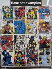 Upper Deck Marvel Infinity Trilogy- COMPLETE Base Set cards 1-90