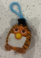 McDonald's 2000 Furby Tiger Plush Keychain Happy Meal Toy