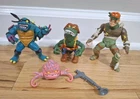 TMNT Leatherhead Teenage Mutant Ninja Turtles Rat King Slash Krang Vintage