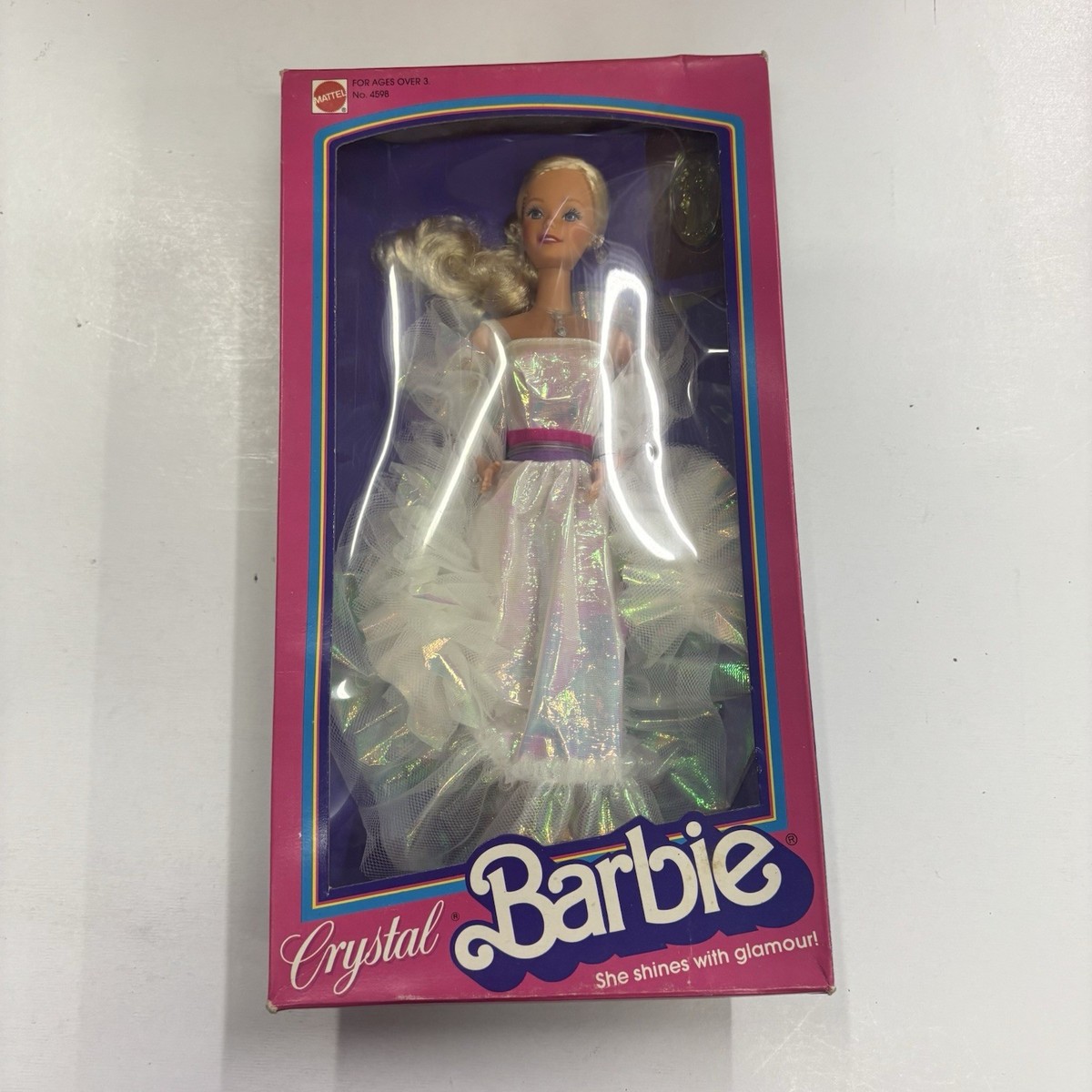 Vintage CRYSTAL BARBIE Doll 1983 NRFB #4598 | eBay