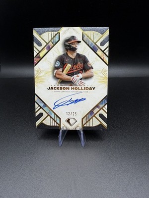 Jackson Holliday 2025 Diamond Icons On Card Autograph /25 Orioles