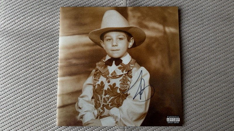 Zachary Baker ZV Avenged Sevenfold A7X Signed Autographed Vinyl Record Gold NEW!