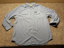 MCR FR Shirt Mens 2XL SAFETY CAT2 Blue Clothing Welding Summit Breeze