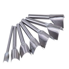 7pcs Leather Craft Cutting Tools Vshape Punch Cutter Tools For Belt Wallet Bag W