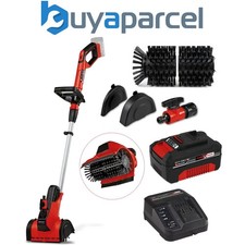 Einhell PICOBELLA Artificial Grass Brush Cleaner Astroturf 18V Cordless 1x4.0ah