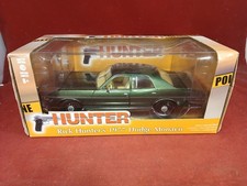 1:24 Greenlight Hunter Rick Hunter's 1977 Dodge Monaco Green Mint New In Box