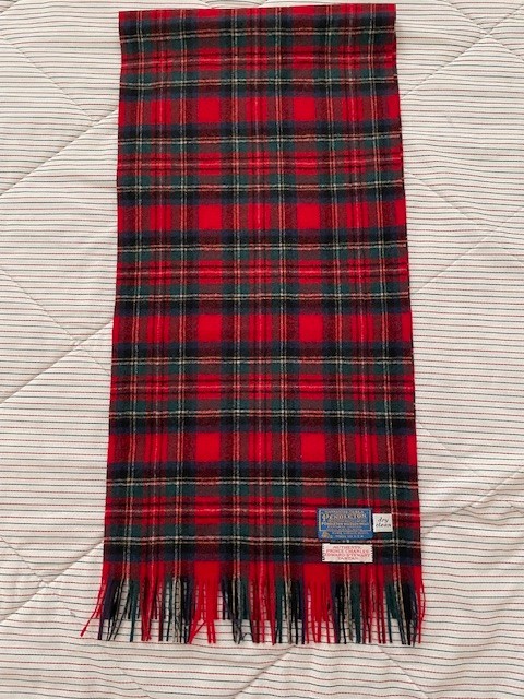 PENDLETON WOOL SCARF - AUTHENTIC PRINCE CHARLES E… - image 1