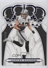 2019 Panini Chronicles Crown Royale Blue 63/99 Hunter Renfrow #CR-33 sq1