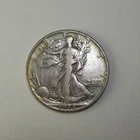 1944 Walking Liberty Half Dollar, 90% Silver, 50c US Coin