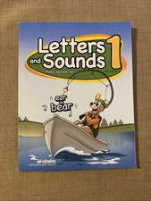 Abeka 1st Grade Letters and Sounds 1 Phonics Seatwork Text, No Writing