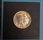 (1) .999 Fine Silver 1/10 oz. Single Round Buffalo Design Dime Size *D*