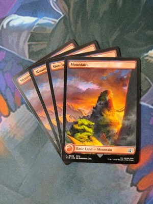 Full Art Mountain 303 x 4 | *% Off 2+ | Final Fantasy | NM | MTG | eBay