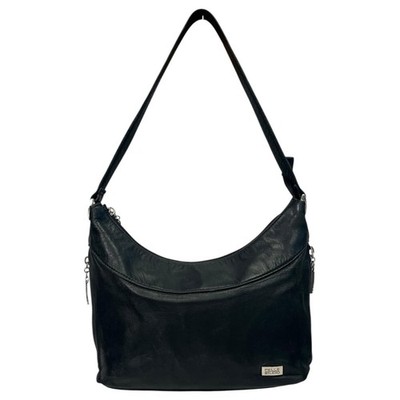 VTG Wilsons Pelle Studio Shoulder Bag Womens Medium Leather Hobo Purse Satchel