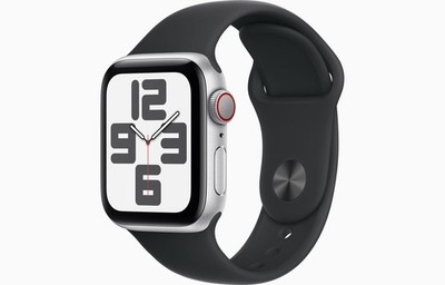 Apple Watch SE GPS + Cellular, 40 mm Aluminiumgehäuse Mitternacht, #2268075