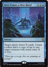 Here Comes a New Hero! R Commander: Teenage Mutant Ninja Turtles 11 NM MTG