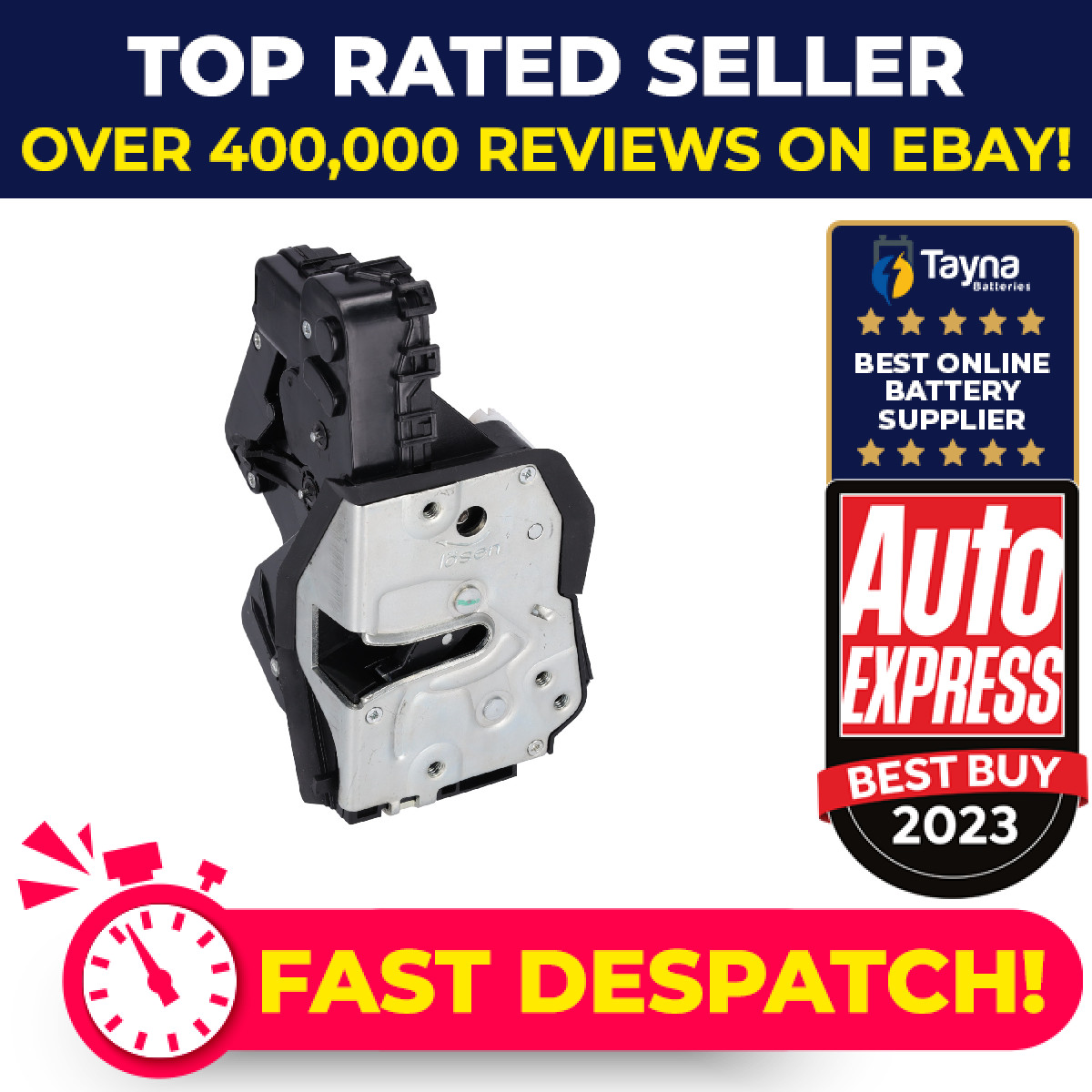 Door Lock fits BMW 330 E46 3.0D Rear Right 00 to 05 51227011246 Febi Quality New